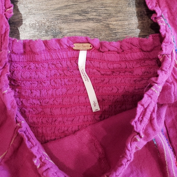 Free People Seratonin Corset Top Pink Size Small - Picture 3 of 11